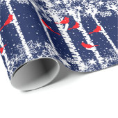 Winterkardinaal Cadeaupapier (Rol Hoek)