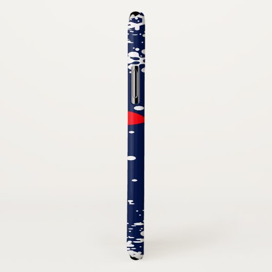 Winterkardinaal Case-Mate iPhone Case (Achterkant / rechts)