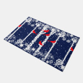 Winterkardinaal Deurmat (Schuin)