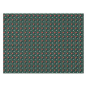 Winterkardinaal in Snowstorm - Verbeterd Tafelkleed (Voorkant (Horizontaal))