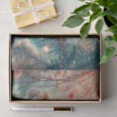 Winterkardinaal op Snowy Branch Decoupage Tissuepapier (Geschenk)