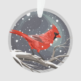 Winterkardinaal Ornament