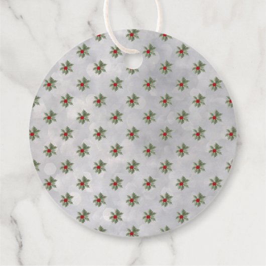 Winterkardinalen en pijnensoorten bedankjes labels (Achterkant)