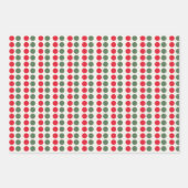 Winterkardinalen Reeks verpakkingspapier van 3 Inpakpapier Vel (Voorkant 3)