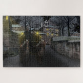 winterkasteel legpuzzel (Horizontaal)