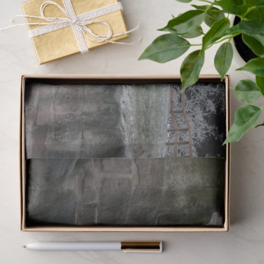 winterkasteel tissuepapier (Geschenk)