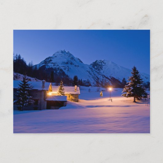 Winterkasten Briefkaart (Voorkant)