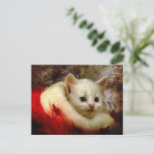 WinterKat Briefkaart (Staand voorkant)