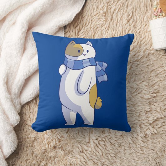 winterkat kussen (Deken)