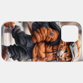 Winterkat mode Case-Mate iPhone case (Achterkant (horizontaal))