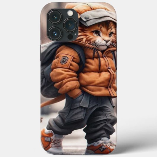 Winterkat mode Case-Mate iPhone case (Achterkant)