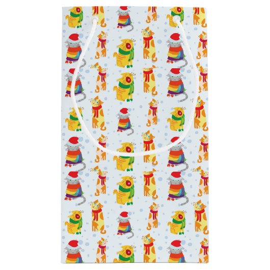 Winterkatten Klein Cadeauzakje (Achterkant)