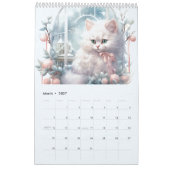 Winterkatten voor de ramen kalender (Mar 2027)