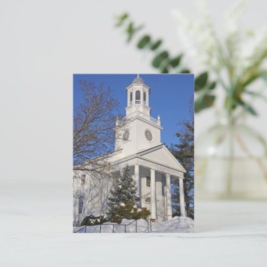 Winterkerk Briefkaart (Staand voorkant)