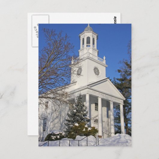 Winterkerk Briefkaart (Voorkant / Achterkant)