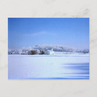 Winterkerk Briefkaart