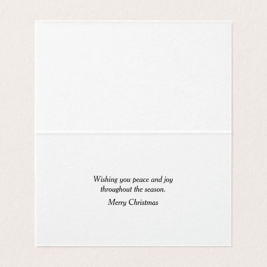 Winterkerk nr.1 kaart (Binnenkant ongevouwen)