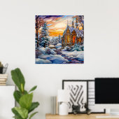 Winterkerk Poster (Thuiskantoor)