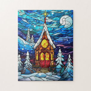 Winterkerk puzzel
