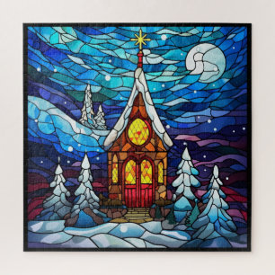 Winterkerk puzzel
