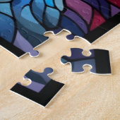 Winterkerk puzzel legpuzzel (Zijkant)