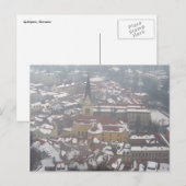 winterkerk van ljubljana briefkaart (Voorkant / Achterkant)