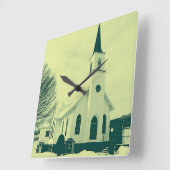 Winterkerk Vierkante Klok (Hoek)