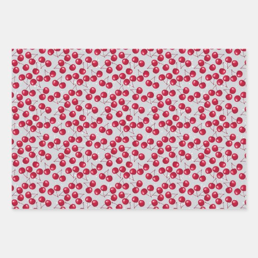 Winterkers. Inpakpapier Vel (Voorkant 2)