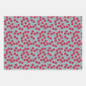 Winterkers. Inpakpapier Vel (Voorkant)