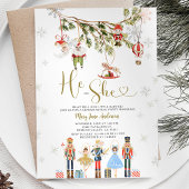 WINTERKERST Ornament Hij of Zij Geslacht Onthullen Kaart