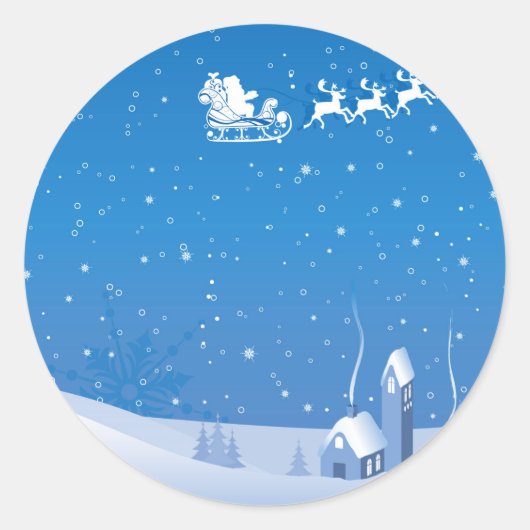 WinterKerst sticker (Voorkant)