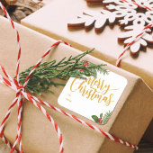 Winterkerstaries | Gift Label Sticker