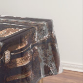  winterkerstavond bij maanlicht tafelkleed (Voorbeeld)