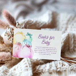 Winterkerstboeken voor Baby Informatiekaartje