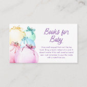 Winterkerstboeken voor Baby Informatiekaartje (Voorkant)