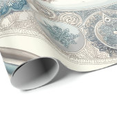 Winterkerstboom Cadeaupapier (Rol Hoek)