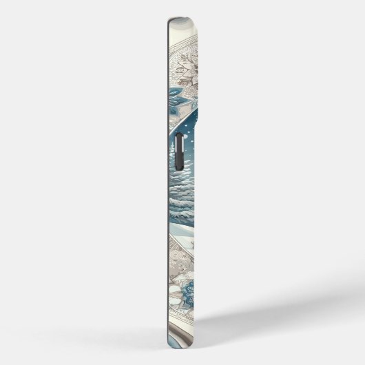 Winterkerstboom Case-Mate iPhone Case (Achterkant / Rechts)