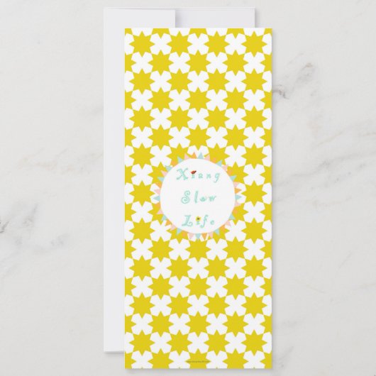 Winterkerstboom met Vogeltjes Bladwijzer (Achterkant)