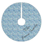 Winterkerstboomrok Kerstboom Rok (Voorkant)