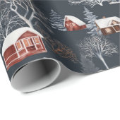 Winterkerstcadeaupapier Cadeaupapier (Rol Hoek)