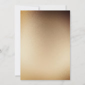 Winterkerstdagen Vrijgezellenfeest Gold String Lig Kaart (Achterkant)