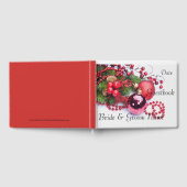 Winterkerstfeest tijdens de kerstweddenschap gastenboek (Volledig)