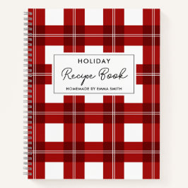 Winterkerstfeestdag — Recipieboek Notitieboek