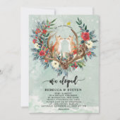 winterkerstgevruchten die we ontwikkelden kaart (Voorkant)