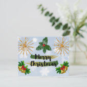 Winterkerstkaart Feestdagenkaart (Staand voorkant)