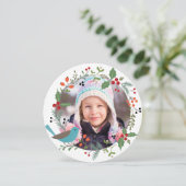 Winterkerstkaarten Feestdagenkaart (Staand voorkant)