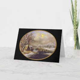 Winterkerstmis Kaart