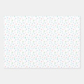 Winterkerstrecorder Geïnspireerde patroonenvolking Inpakpapier Vel (Voorkant 3)