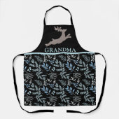  winterkerstrenrendiergrootma schort (Voorkant)