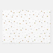 Winterkerstset van 3 inpakpapier vel (Voorkant 2)